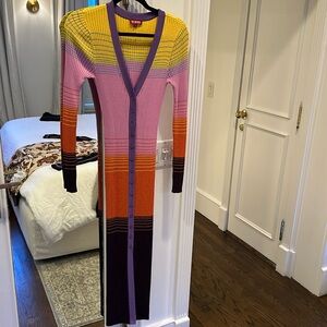 STAUD Shoko sweater dress